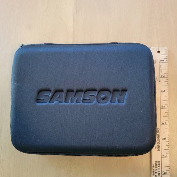 Samson Wireless Mic Microphone Headset Earpiece Beige Lightweight - Picture 7 of 7